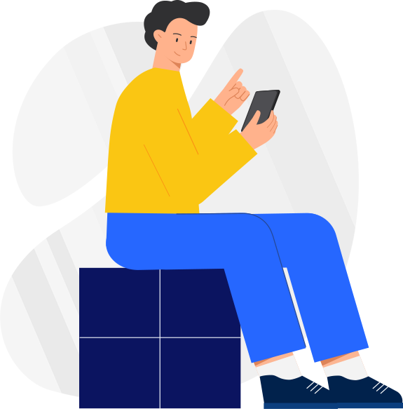 Social Media Design Service Illustration