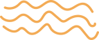 Floating wave line design element